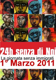 Primo Marzo 2011 - sciopero degli straineri